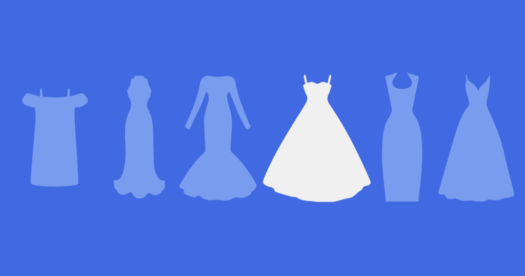 سیلوئت لباس ملکه ای (Ball Gown Silhouette)