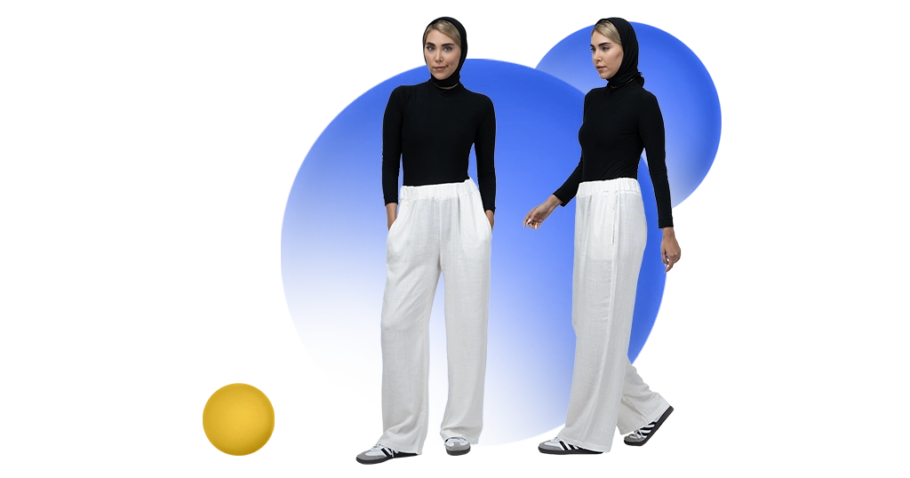 شلوار بگ زنانه