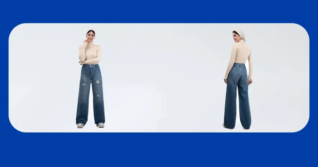 شلوار واید لگ (Wide Leg)