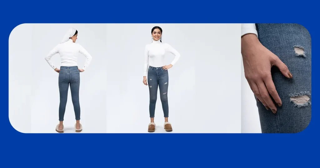شلوار جین اسکینی (Skinny)