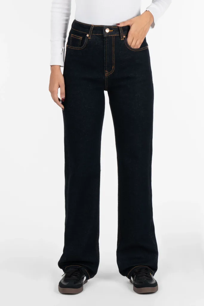 شلوار جین فلکس( Slim Straight )کمر ساده